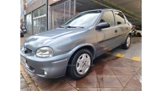 CHEVROLET - CORSA - 2001/2001 - Cinza - R$ 18.000,00