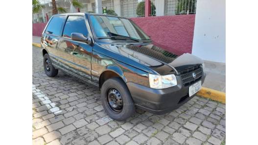 FIAT - UNO - 2004/2005 - Preta - R$ 16.500,00