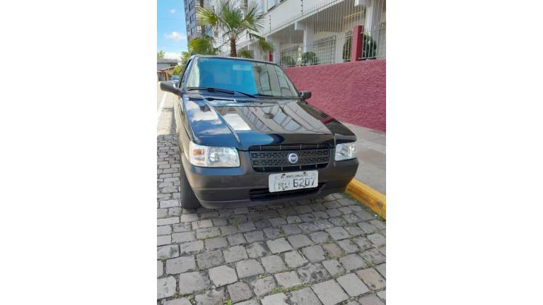 FIAT - UNO - 2004/2005 - Preta - R$ 16.500,00